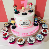 Laurene Kpop Custom Cake