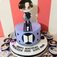 Jungkook Kpop Custom Cake