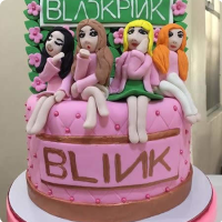 BLINK Kpop Custom Cake