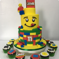 16 Lego Custom Cakes | Charm'S Cakes And Cupcakes
