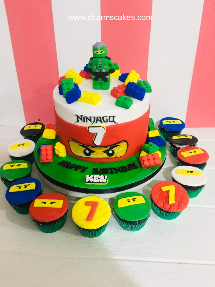Ken's Ninja Go Lego Custom Cake