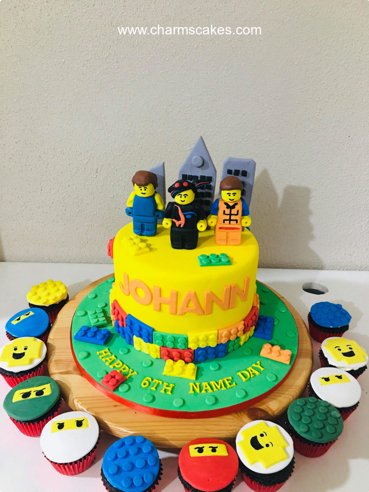 Johann's Lego Lego Custom Cake