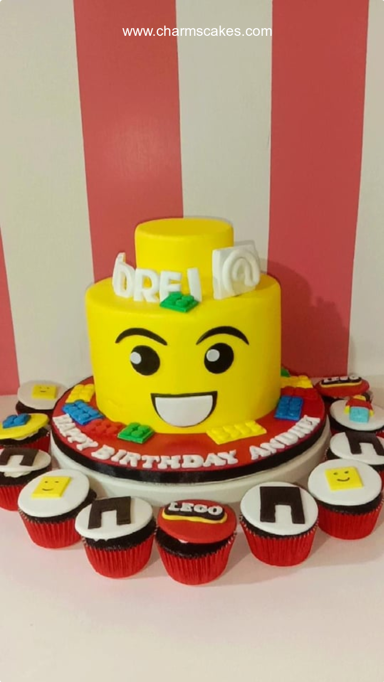 Xandrea's Lego Custom Cake