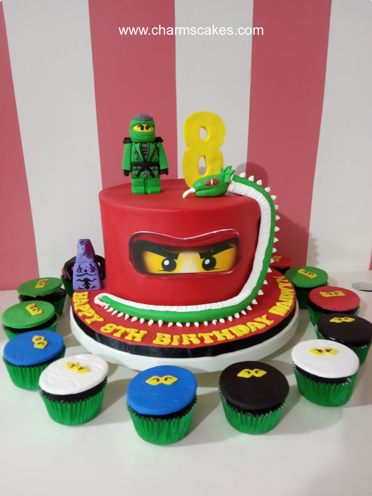 Ninja Leho Lego Custom Cake