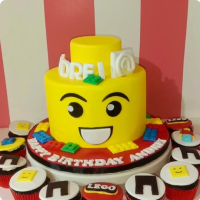 Roblox Brick and Lego Cake