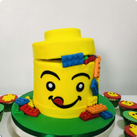 Lego Box Lego Custom Cake