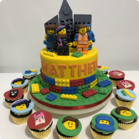 Matt's Lego Lego Custom Cake
