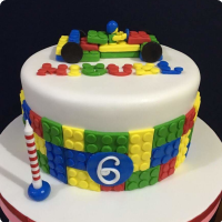 Race Cart lego Lego Custom Cake