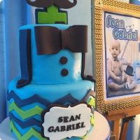 Little Man Little Man Custom Cake