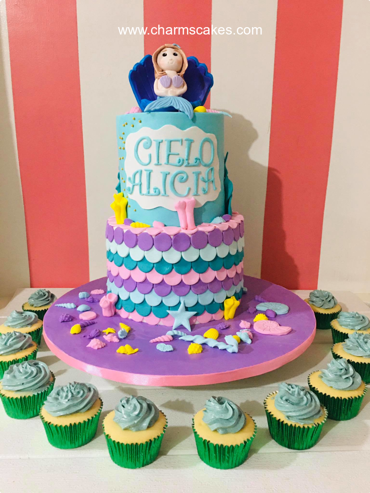 Cielo Mermaid Custom Cake