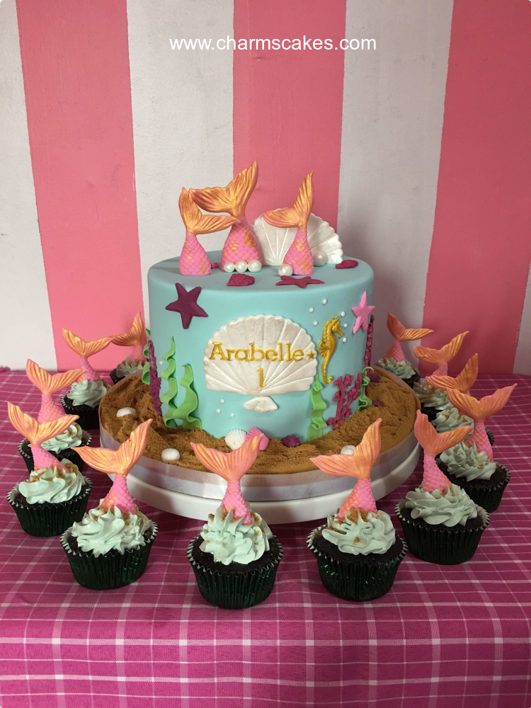 Amazing Tails Mermaid Custom Cake