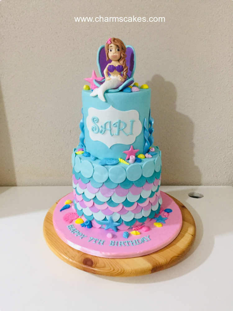 Little Mermaid Cake | Ariel Mermaid Cake - YouTube