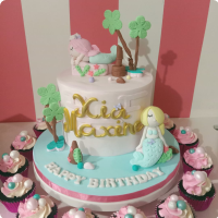 Xia Mermaid Custom Cake