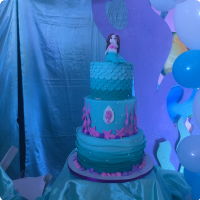 Yes Mermaid Mermaid Custom Cake