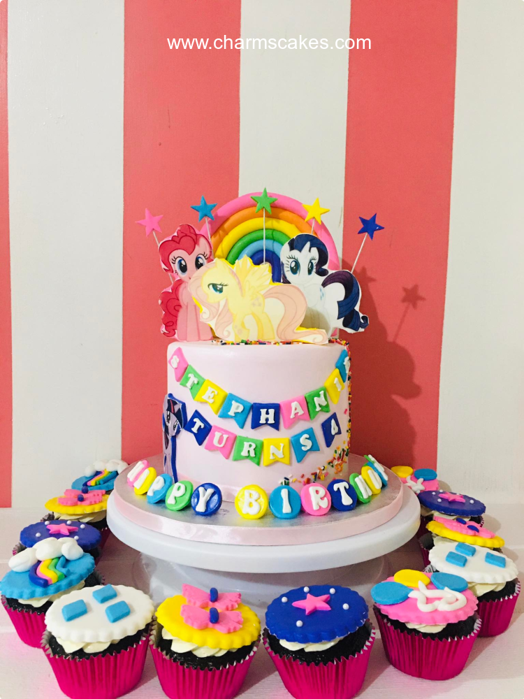 Stephanie Little Pony Custom Cake