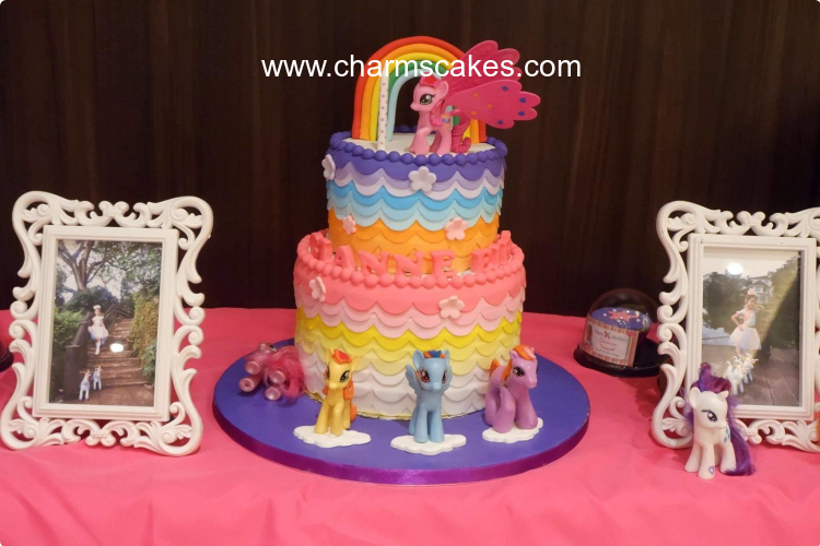 Little Ponies Little Pony Custom Cake