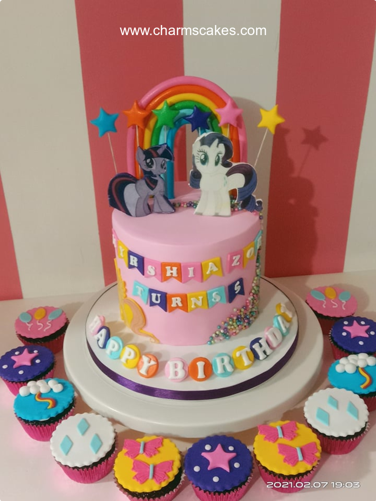 Zoe Pony Little Pony Custom Cake