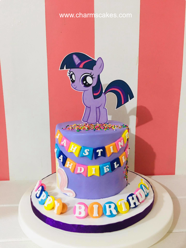 Jahstine Little Pony Custom Cake