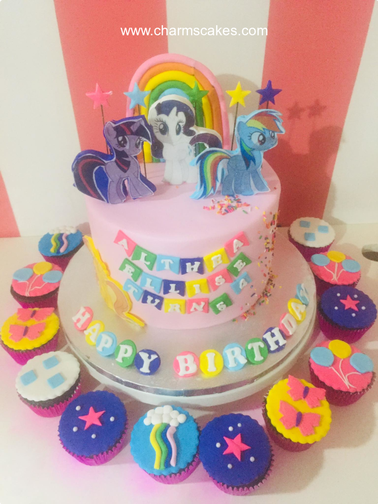 My Althea Little Pony Custom Cake