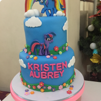 Aubrey Little Pony Custom Cake