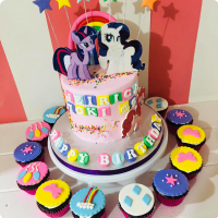 Jei Little Pony Custom Cake