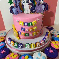 Marice Little Pony Custom Cake