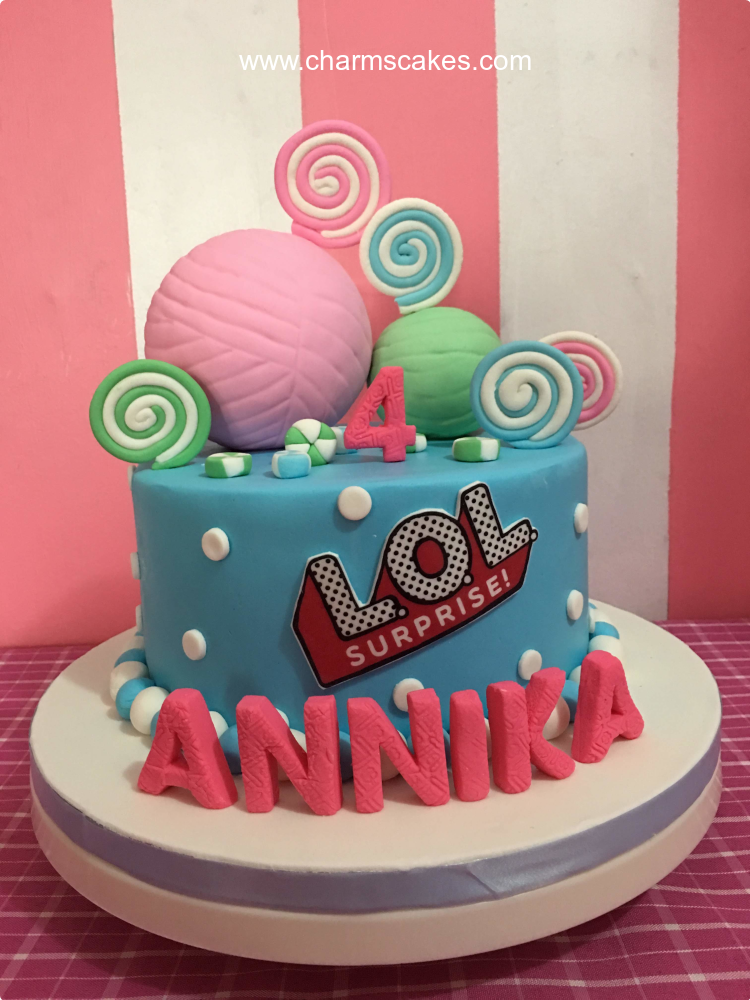 Annika LOL Surprise Custom Cake