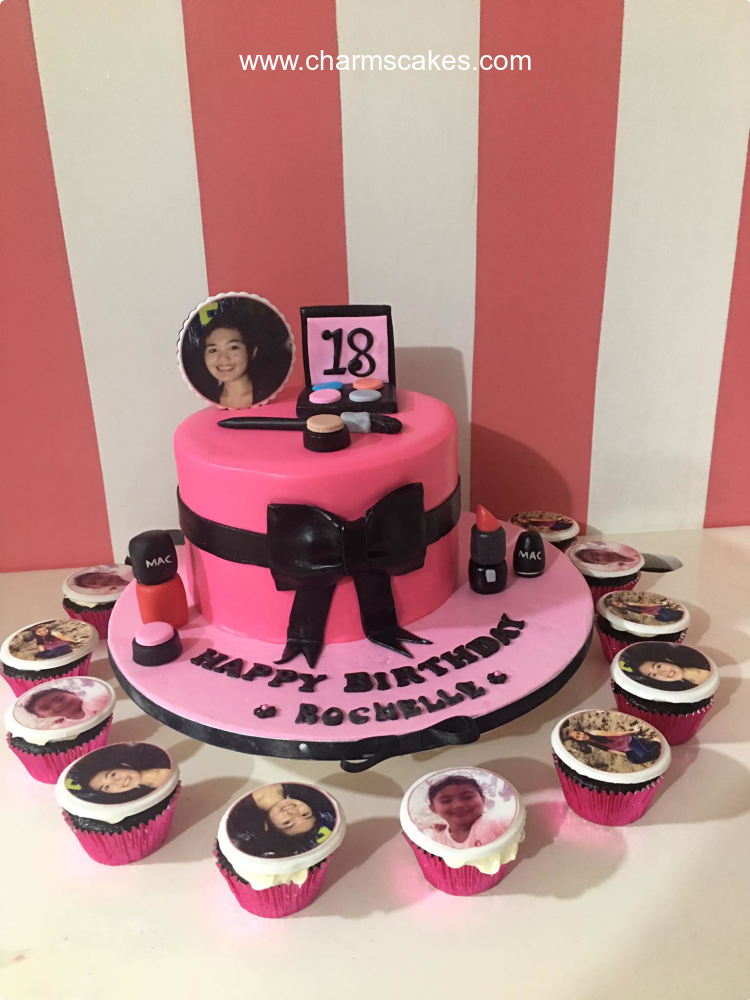 Rochelle Make Up Custom Cake