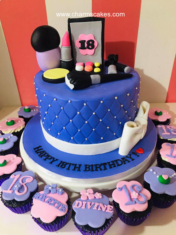 Divine Make Up Custom Cake