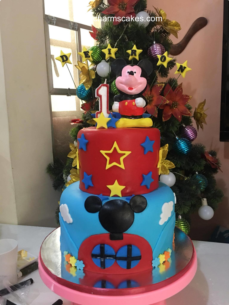 Mickey Mouse (Deiron) Mickey Mouse Custom Cake