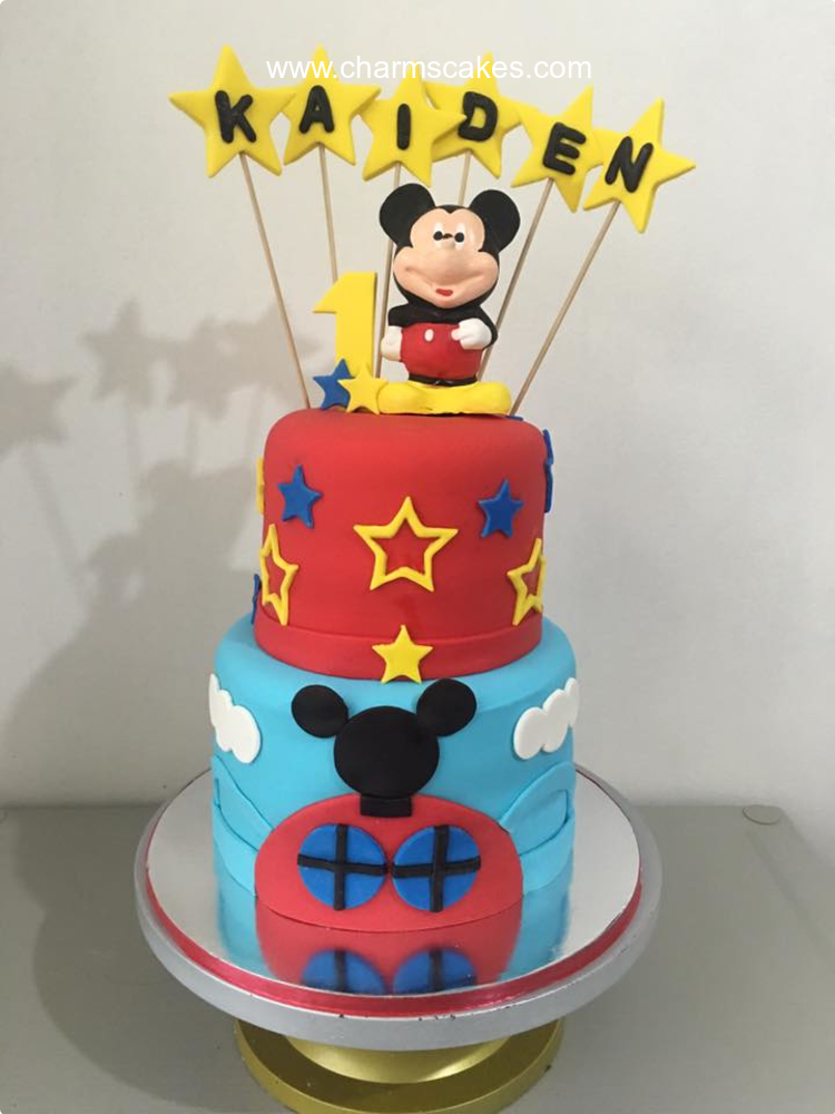 Mickey Mouse (Kaiden) Mickey Mouse Custom Cake