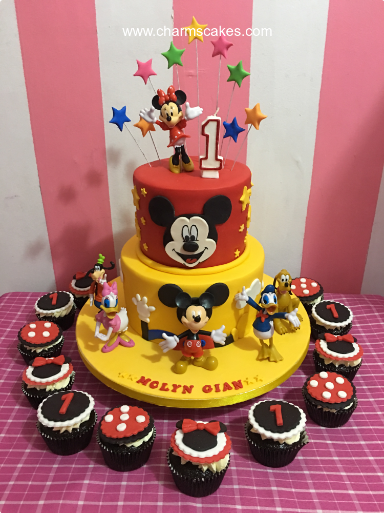 Mickey Mouse (Nolyn) Mickey Mouse Custom Cake