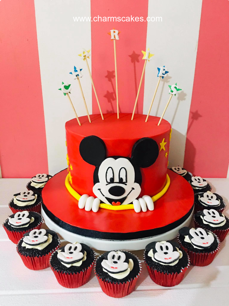 John Mickey Mouse Custom Cake