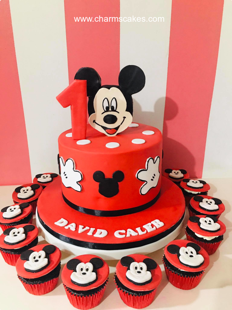 Mickey Mouse Coin Bank Cake | Birthday Cake In Dubai | Cake Delivery –  Mister Baker