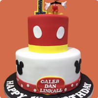 Caleb's Mickey Mouse Custom Cake