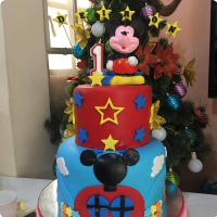 Mickey Mouse (Deiron) Mickey Mouse Custom Cake