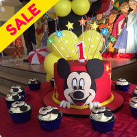 Leticio's Mickey Mouse Custom Cake