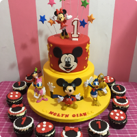 Mickey Mouse (Nolyn) Mickey Mouse Custom Cake