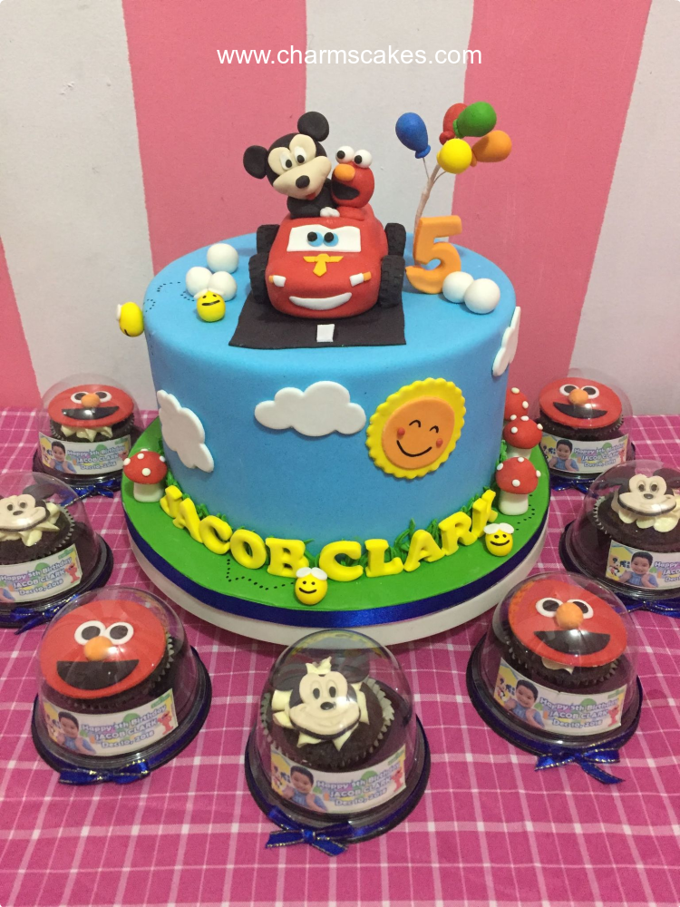 Jacob's Mickey Mouse Custom Cake