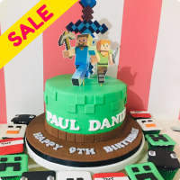 Paul Minecraft Custom Cake