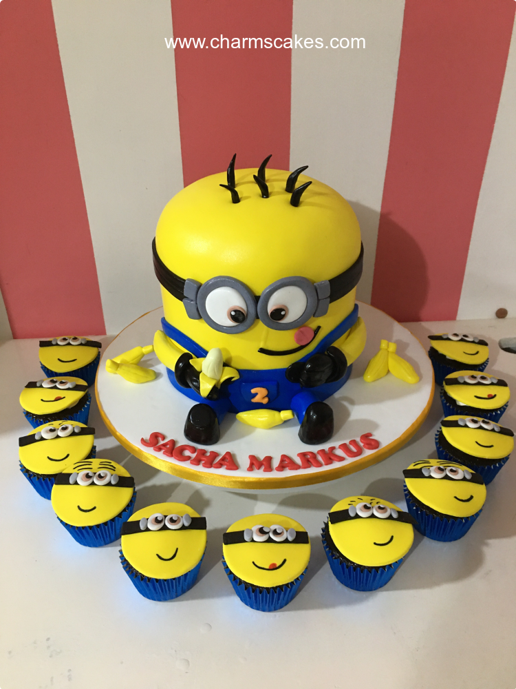 Minion Bob Minions Custom Cake