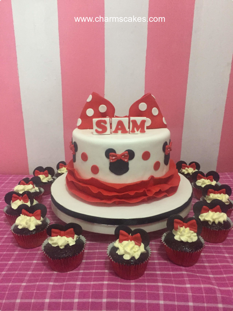 Sam's Minnie Mouse Custom Cake