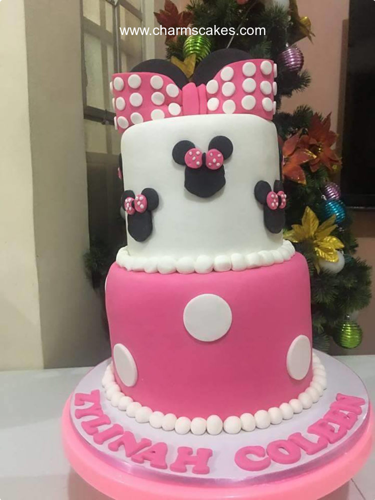 Coleen Minnie Mouse Custom Cake