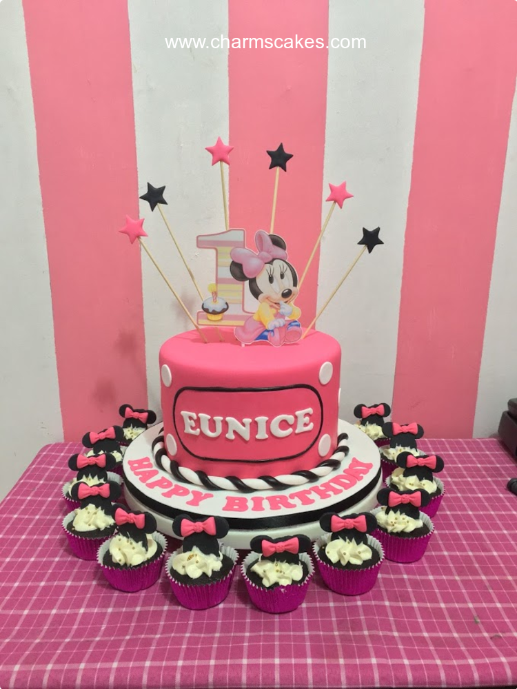 Eunice Minnie Mouse Custom Cake