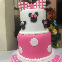 Coleen Minnie Mouse Custom Cake