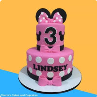 Lindsay's Minnie Mouse Custom Cake