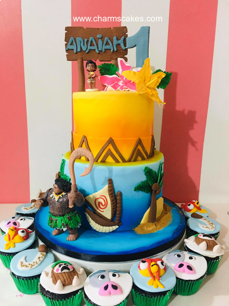 moana baby theme cake topper | Shopee Philippines