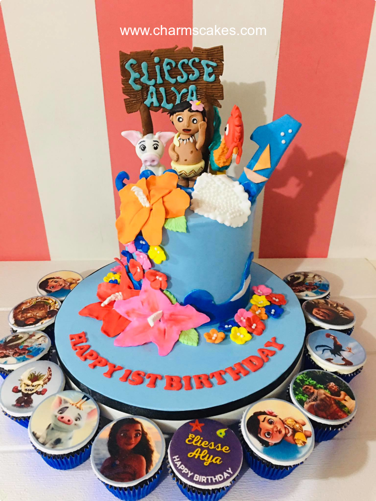 Elisse Moana Custom Cake