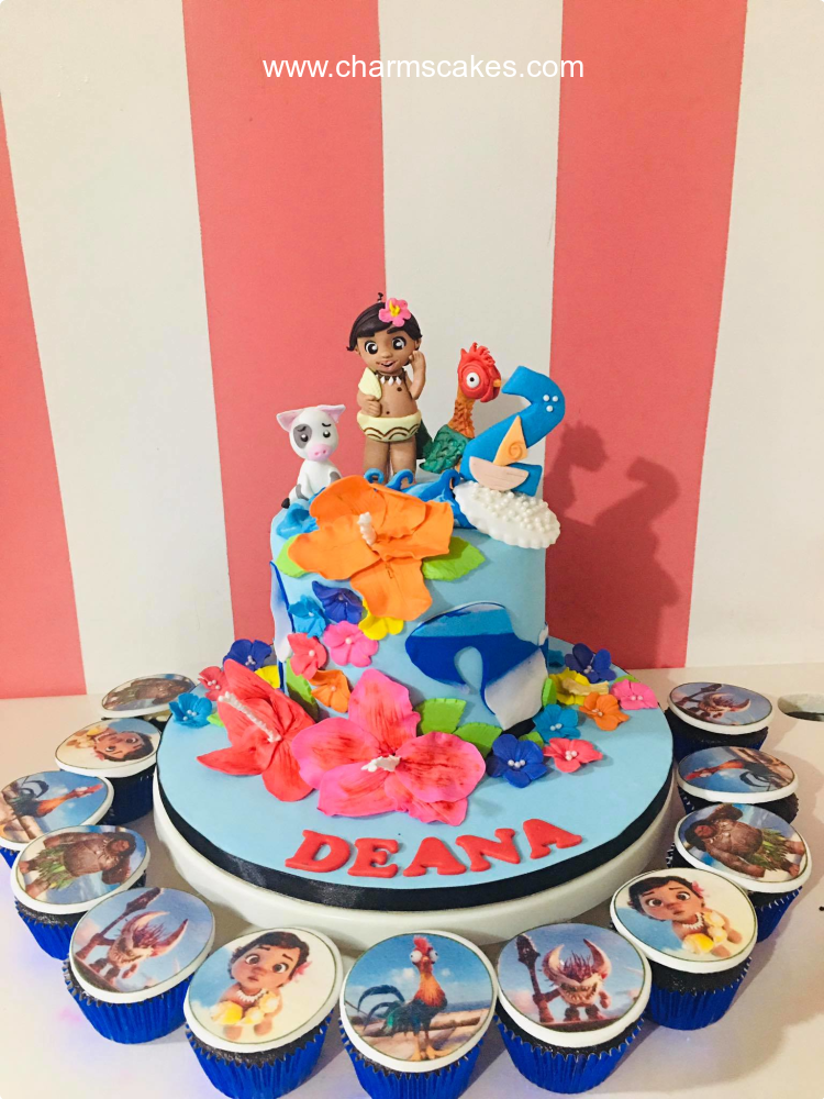 Deana Moana Custom Cake