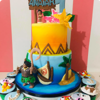 Anaiah Moana Custom Cake